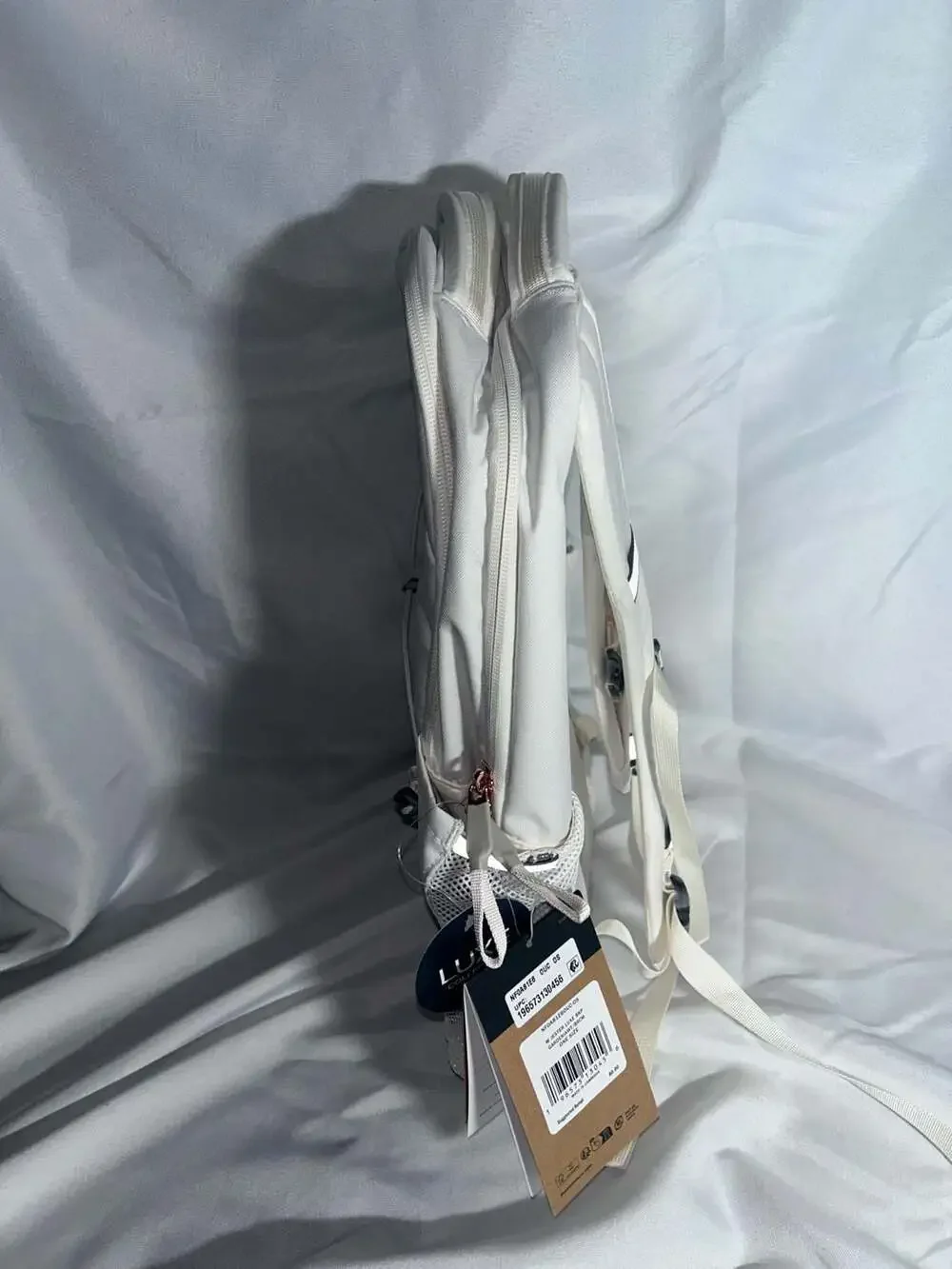 New The North Face Women's Jester Luxe Backpack 27L Gardenia White